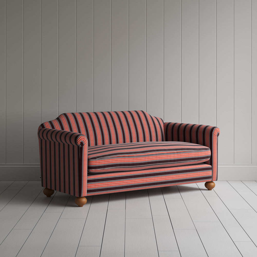  Dolittle 2 Seater Sofa in Regatta Cotton, Flame 