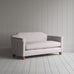 image of Dolittle 2 Seater Sofa in Ticking Cotton, Berry