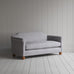 image of Dolittle 2 Seater Sofa in Ticking Cotton, Blue Brown