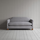 Dolittle 2 Seater Sofa in Ticking Cotton, Blue Brown