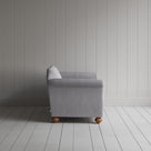 Dolittle 2 Seater Sofa in Ticking Cotton, Blue Brown