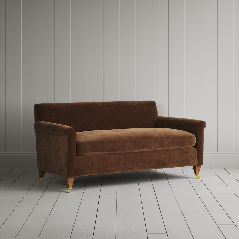  Idler 2 seater sofa in Classic Corduroy Tobacco - NiX By Nicola Harding & Co. 