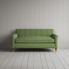 Idler 2 Seater Sofa in Colonnade Cotton, Green and Wine