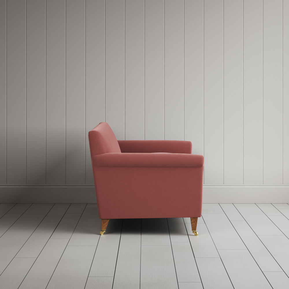  Idler 2 Seater Sofa in Intelligent Velvet Damson 