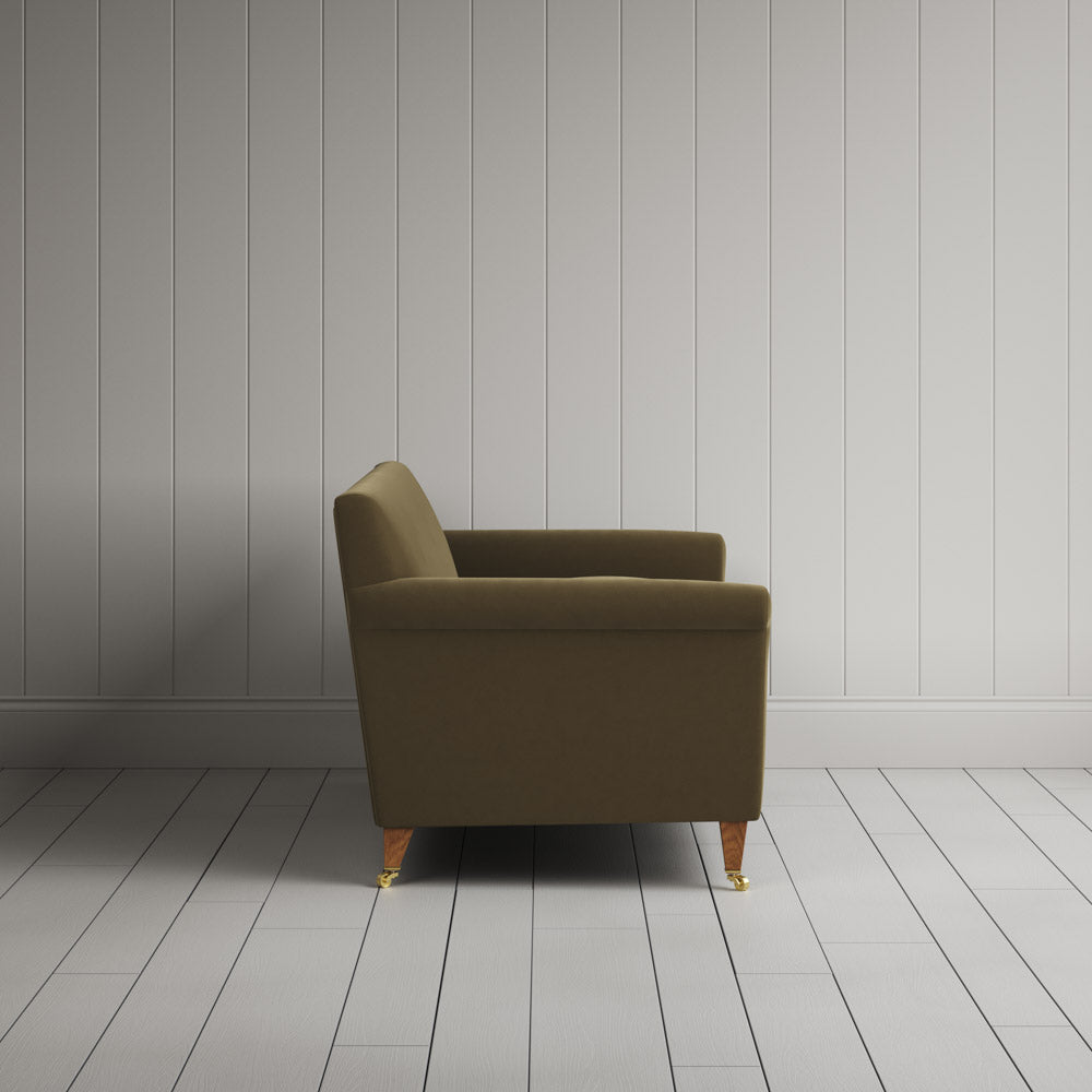 Idler 2 Seater Sofa in Intelligent Velvet Sepia