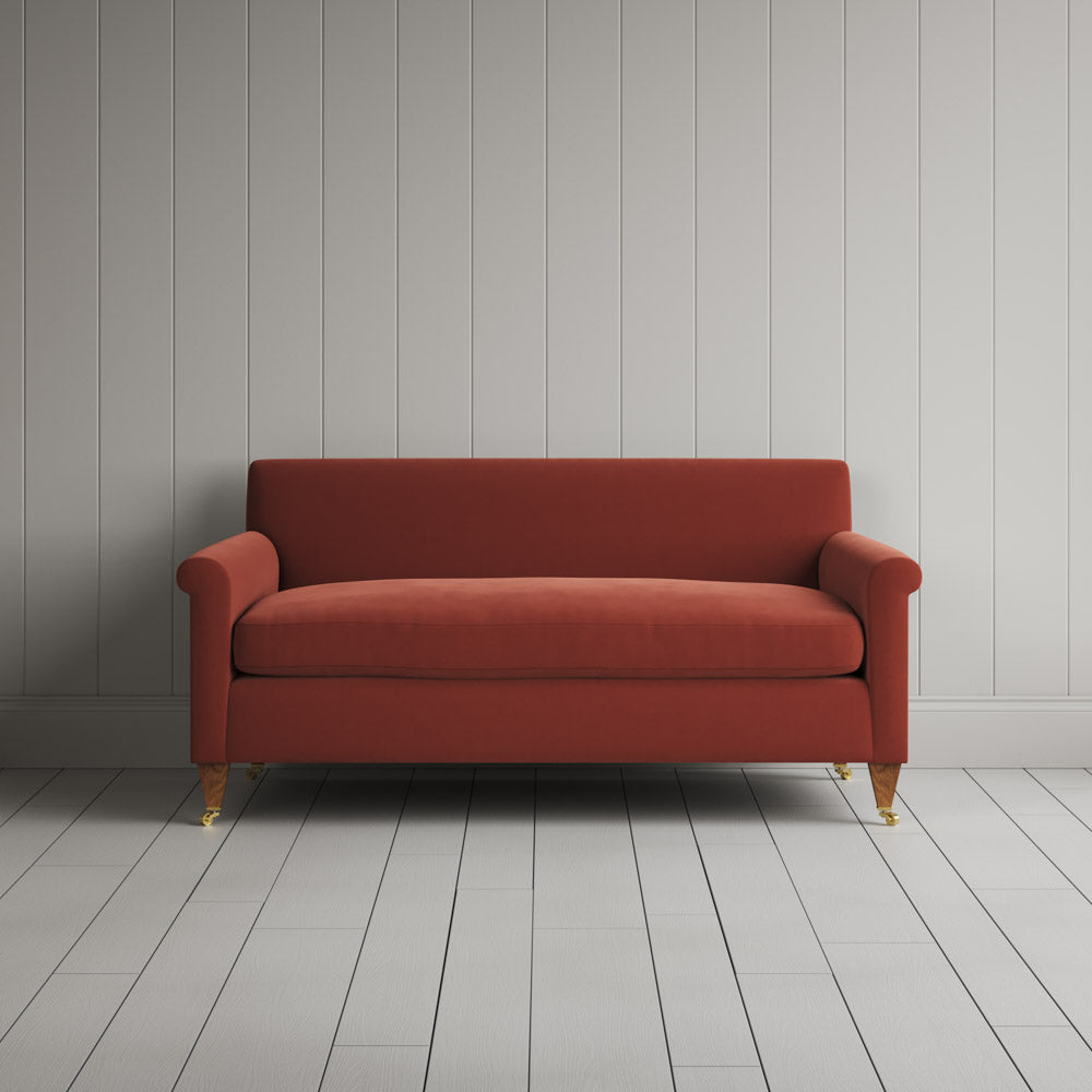 Idler 2 Seater Sofa in Intelligent Velvet Sienna