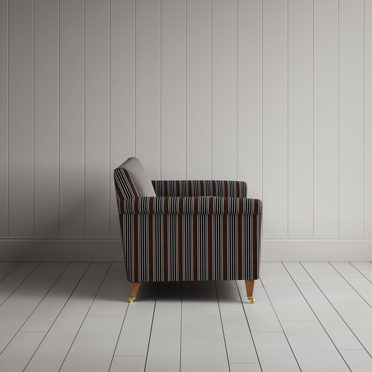 Idler 2 Seater Sofa in Regatta Cotton, Charcoal