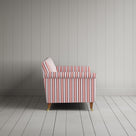 Idler 2 Seater Sofa in Slow Lane Cotton Linen, Berry