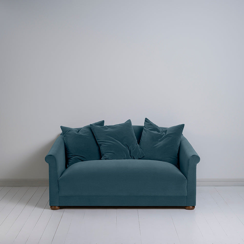 More the Merrier 2 Seater Sofa in Intelligent Velvet Aegean