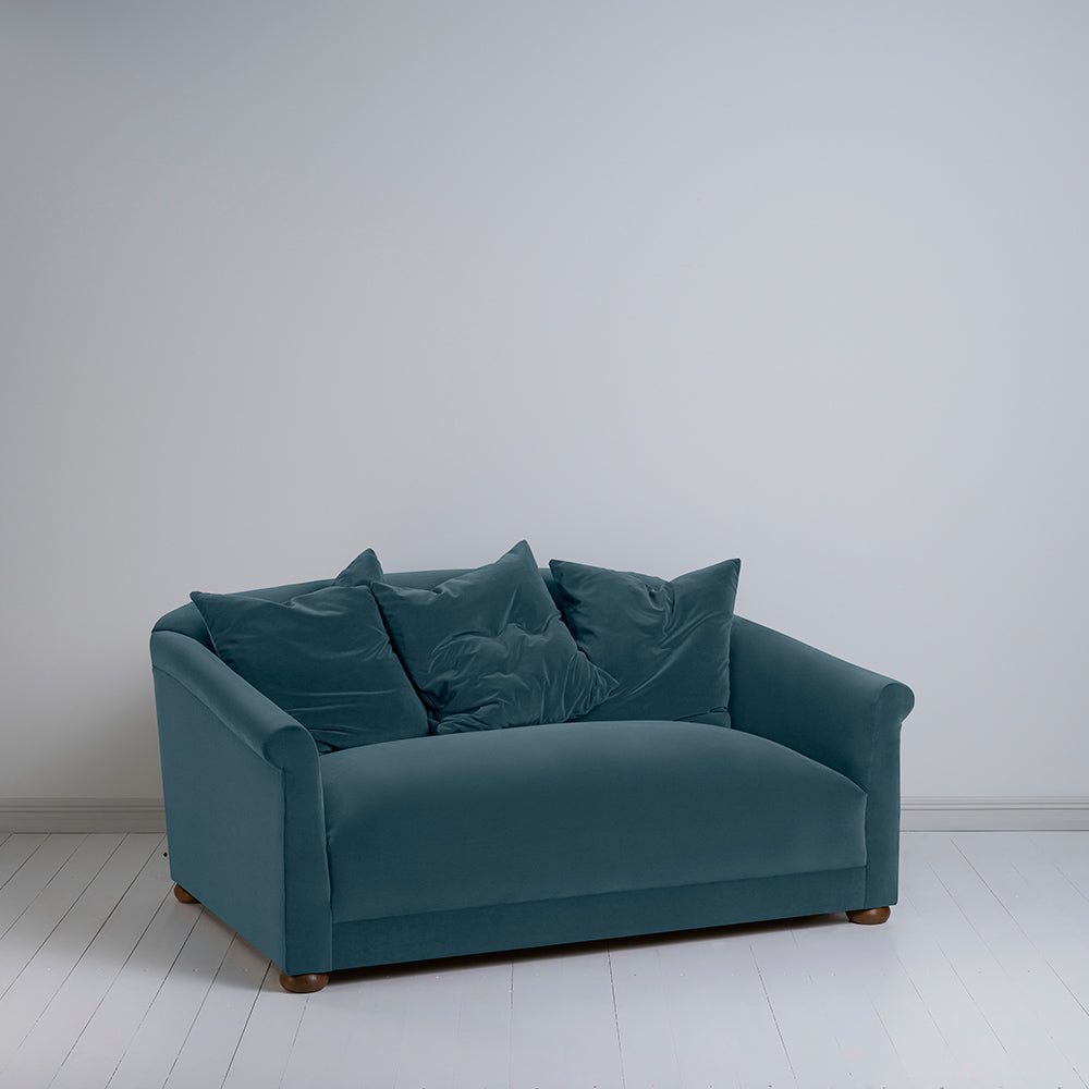 More the Merrier 2 Seater Sofa in Intelligent Velvet Aegean