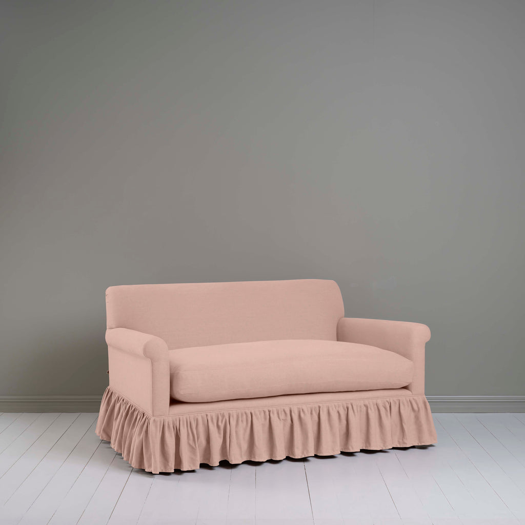  Curtain Call 2 Seater Sofa in Laidback Linen Dusky Pink 