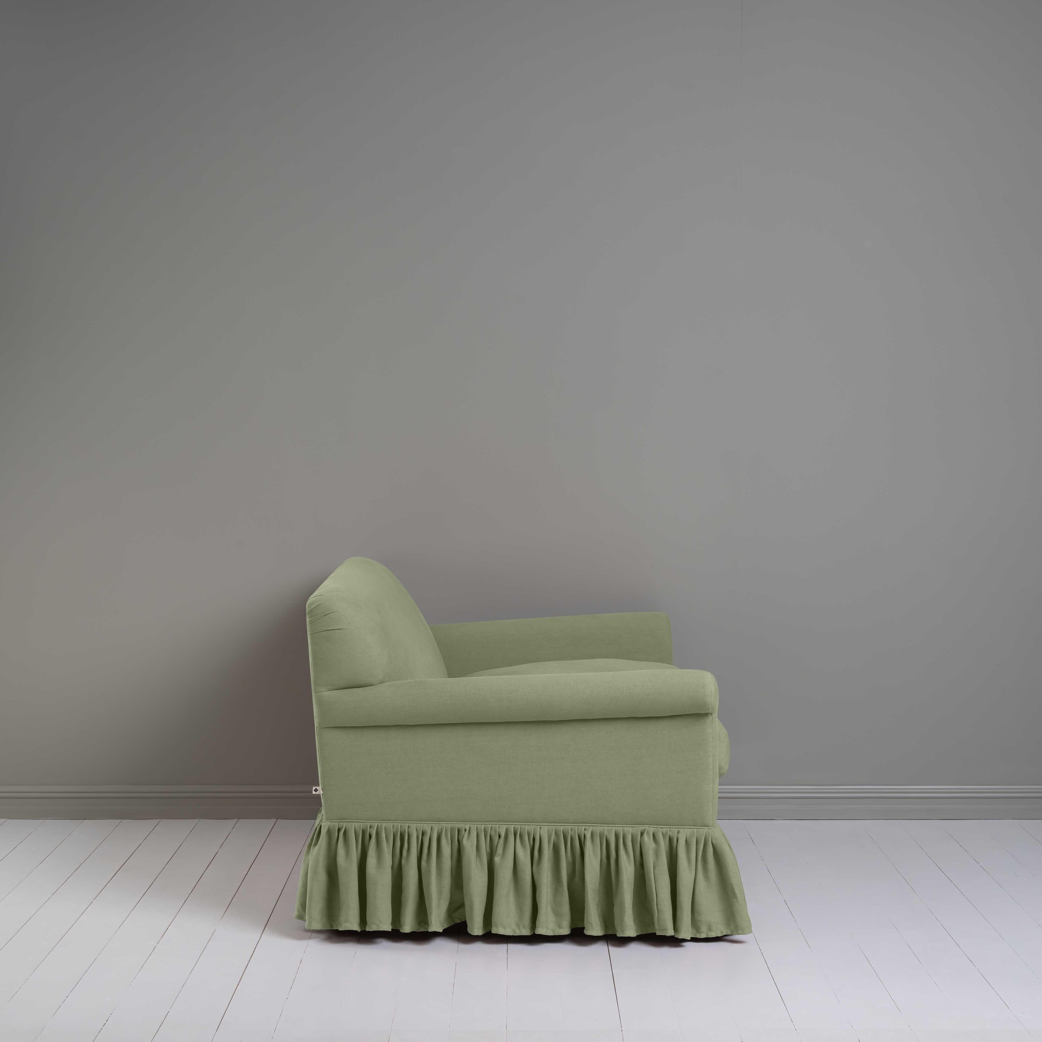  Curtain Call 2 Seater Sofa in Laidback Linen Moss 