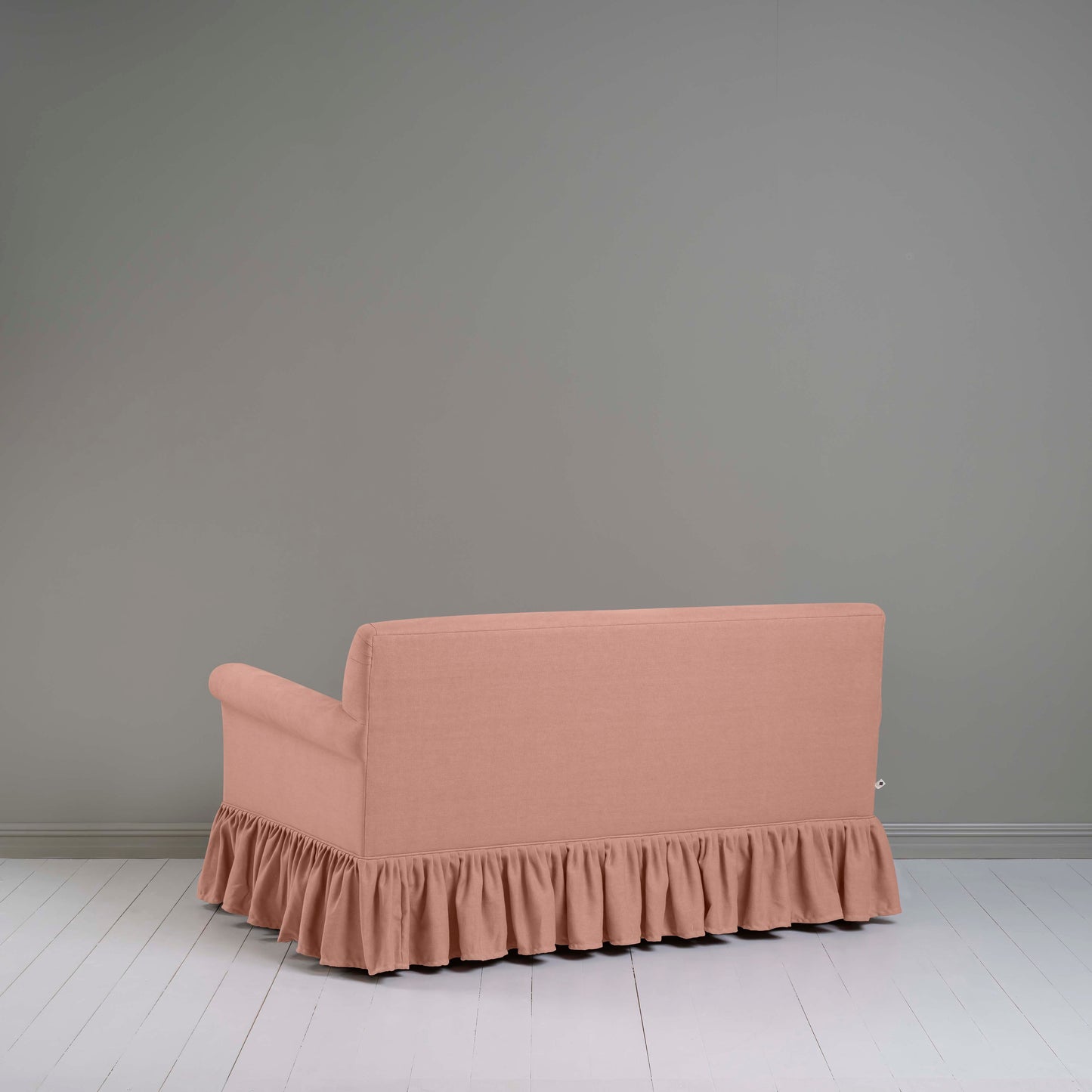 Curtain Call 2 Seater Sofa in Laidback Linen Roseberry - Nicola Harding