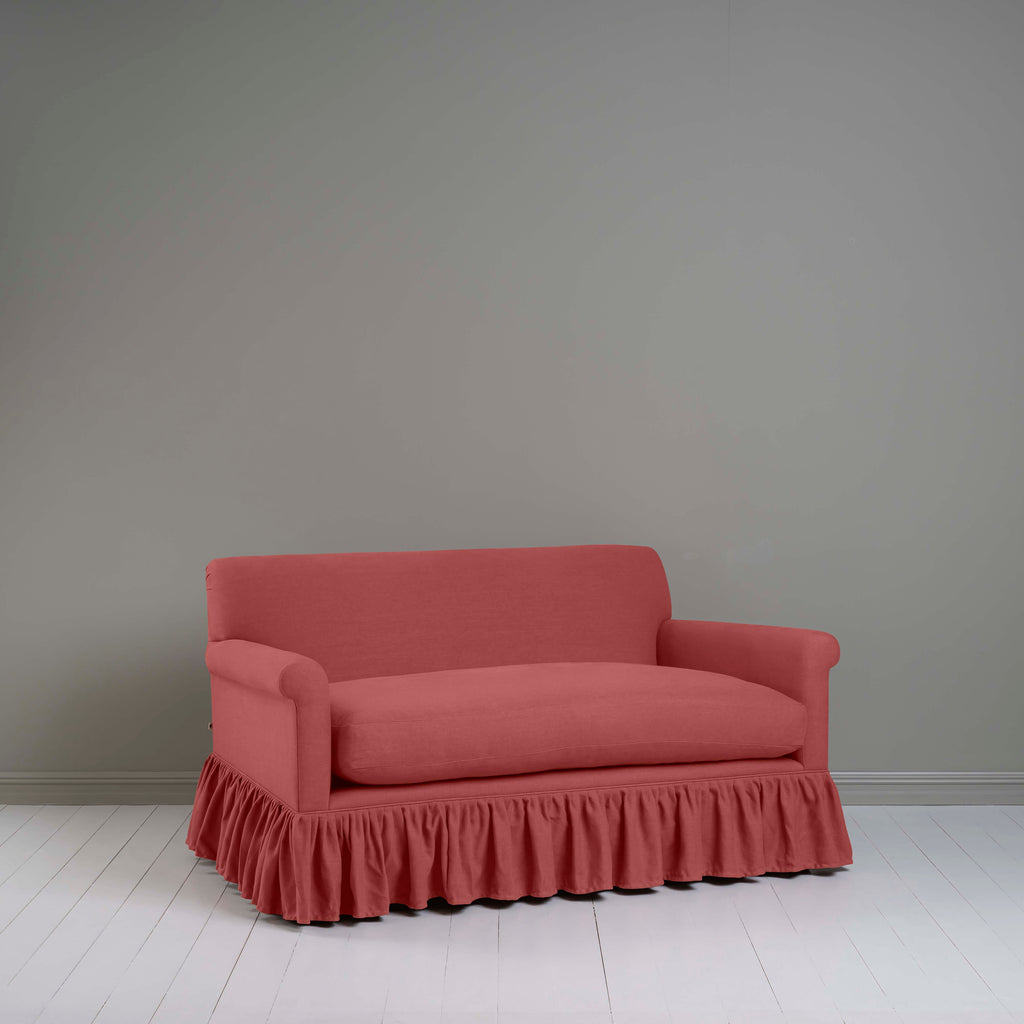  Curtain Call 2 Seater Sofa in Laidback Linen Rouge 