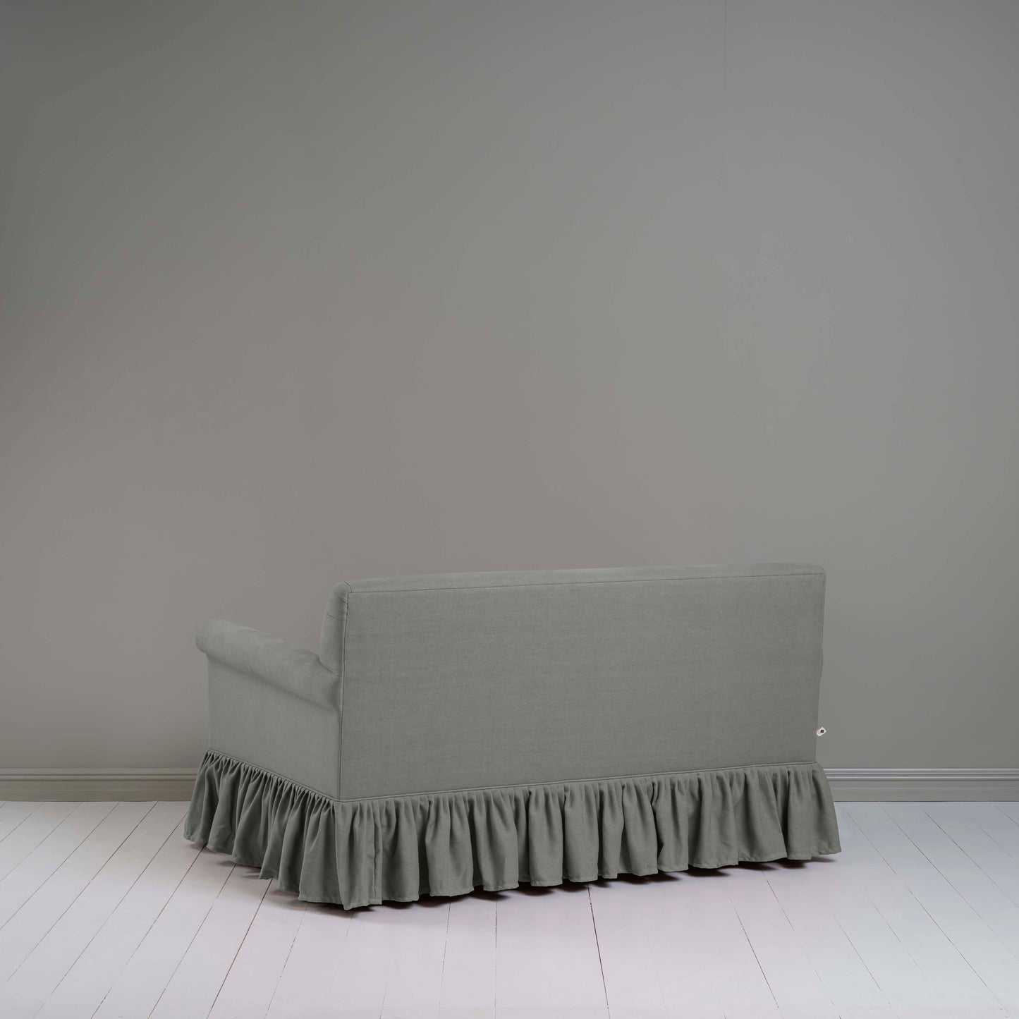 Curtain Call 2 Seater Sofa in Laidback Linen Shadow - Nicola Harding