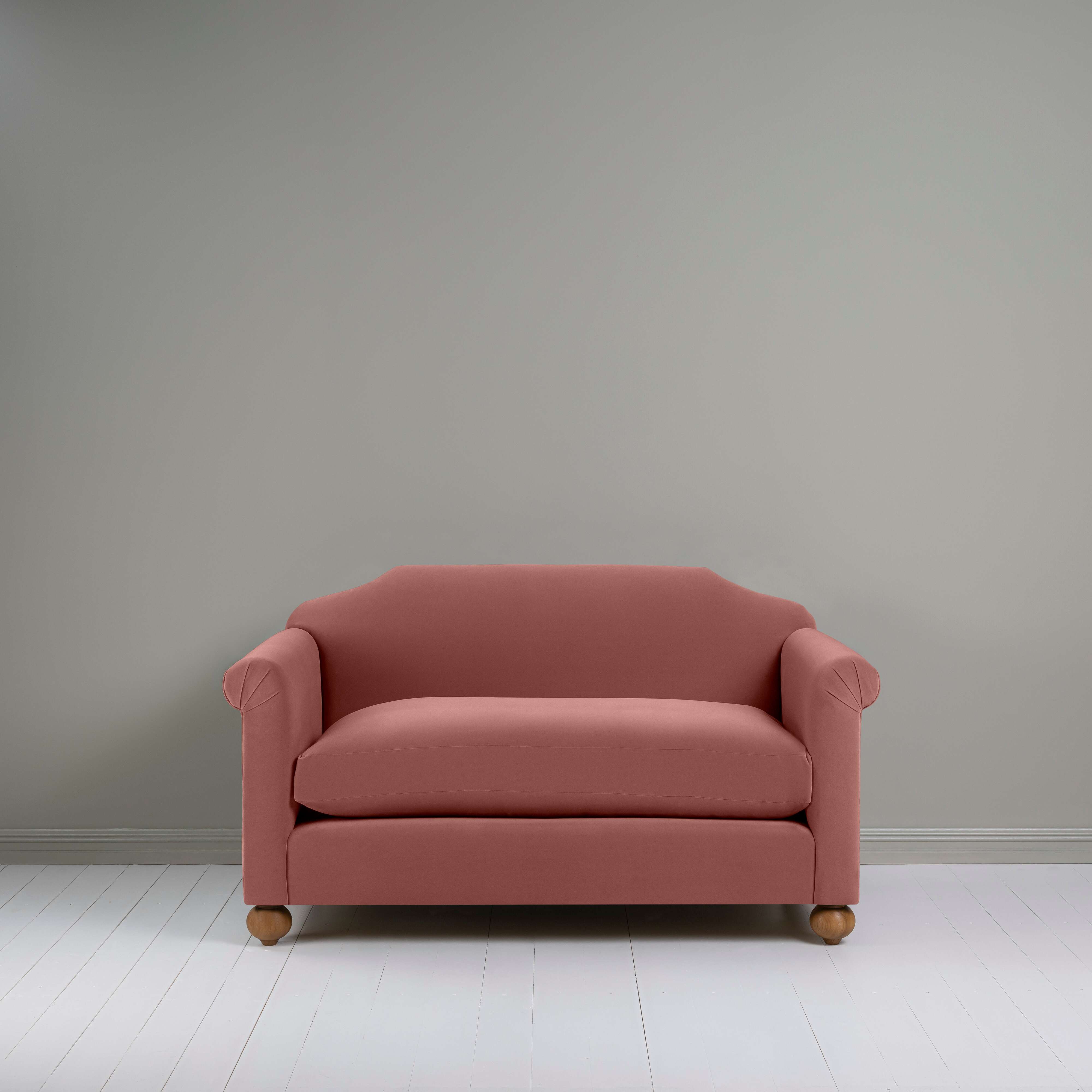  Dolittle 2 Seater Sofa in Intelligent Velvet Damson 