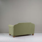  Dolittle 2-Seater Sofa in Intelligent Velvet Green Tea, Back View - Nicola Harding 