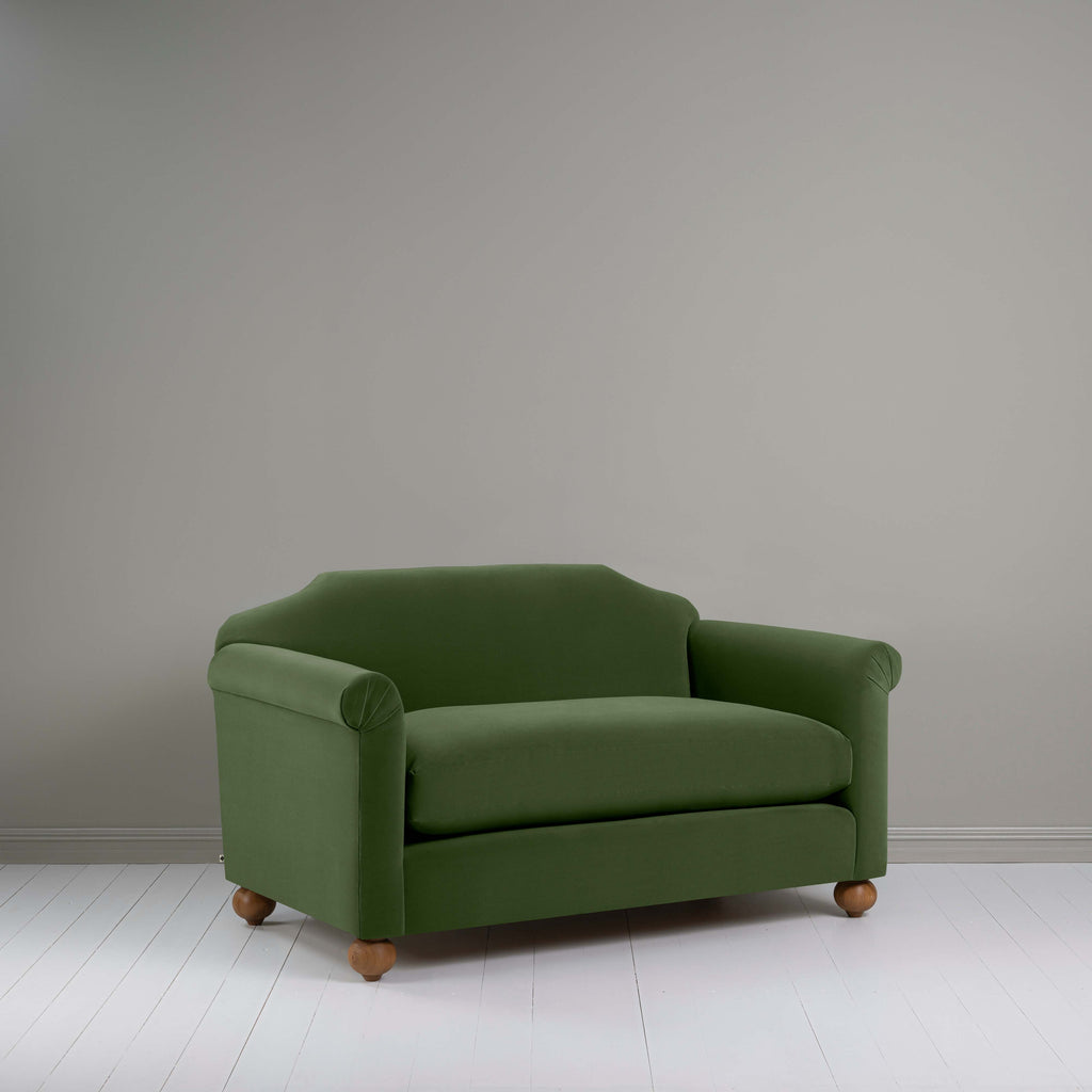  Dolittle 2-Seater Sofa in Intelligent Velvet Juniper - Nicola Harding 
