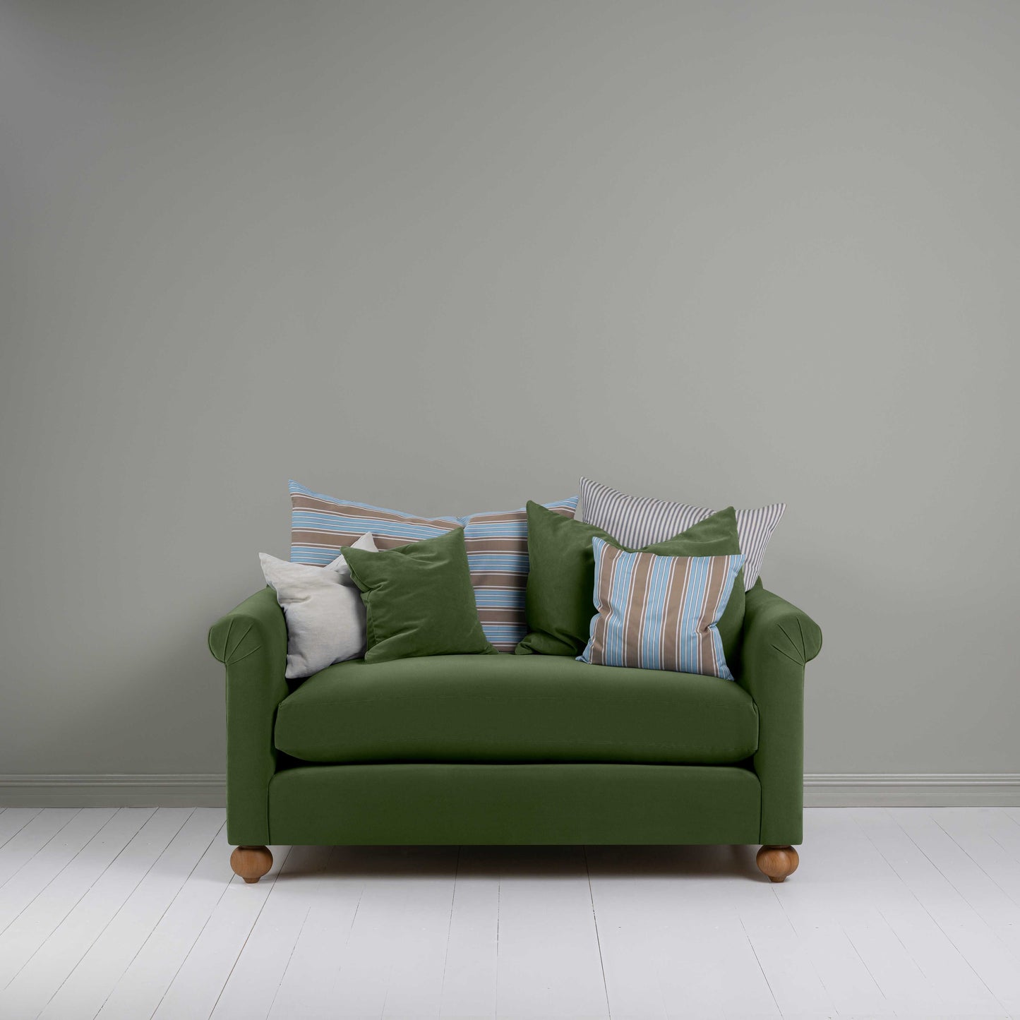 Dolittle 2 Seater Sofa in Intelligent Velvet Juniper
