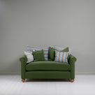  Dolittle 2-Seater Sofa in Intelligent Velvet Juniper, With Two Matching Cushions and Four NiX Cushions - Nicola Harding 