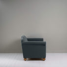  Dolittle 2-Seater Sofa in Intelligent Velvet Mercury, Side View - Nicola Harding 