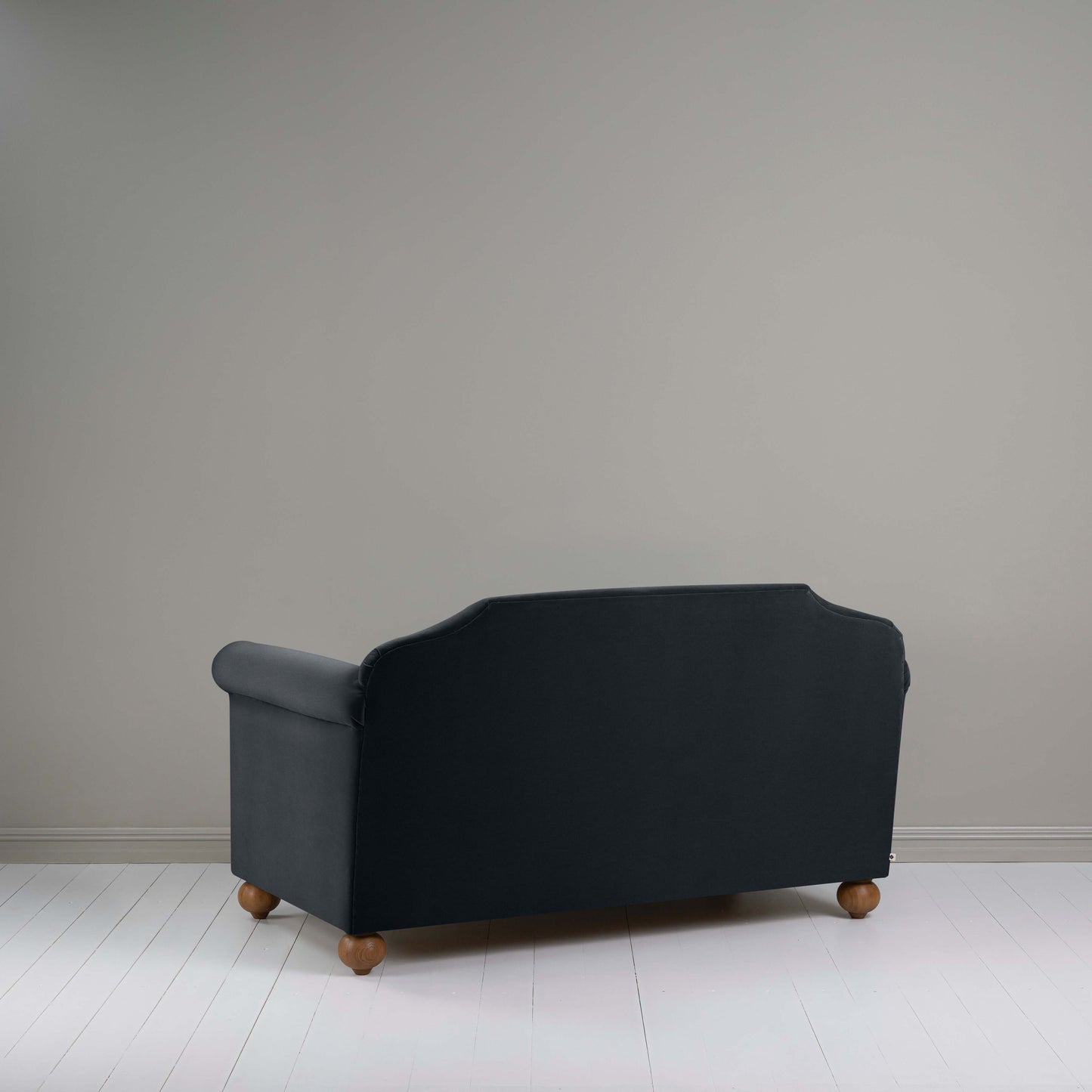 Dolittle 2 Seater Sofa in Intelligent Velvet Onyx - Nicola Harding