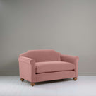  Dolittle 2-Seater Sofa in Intelligent Velvet Rose - Nicola Harding 