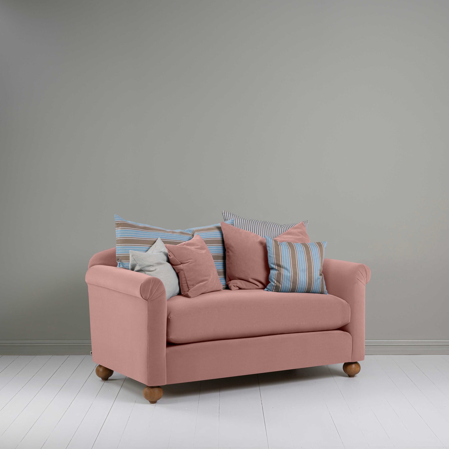 Dolittle 2 Seater Sofa in Intelligent Velvet Rose
