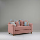  Dolittle 2-Seater Sofa in Intelligent Velvet Rose, With Six NiX Special Cushions - Nicola Harding 