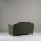  Dolittle 2 Seater Sofa in Intelligent Velvet Seaweed Back View - Nicola Harding 