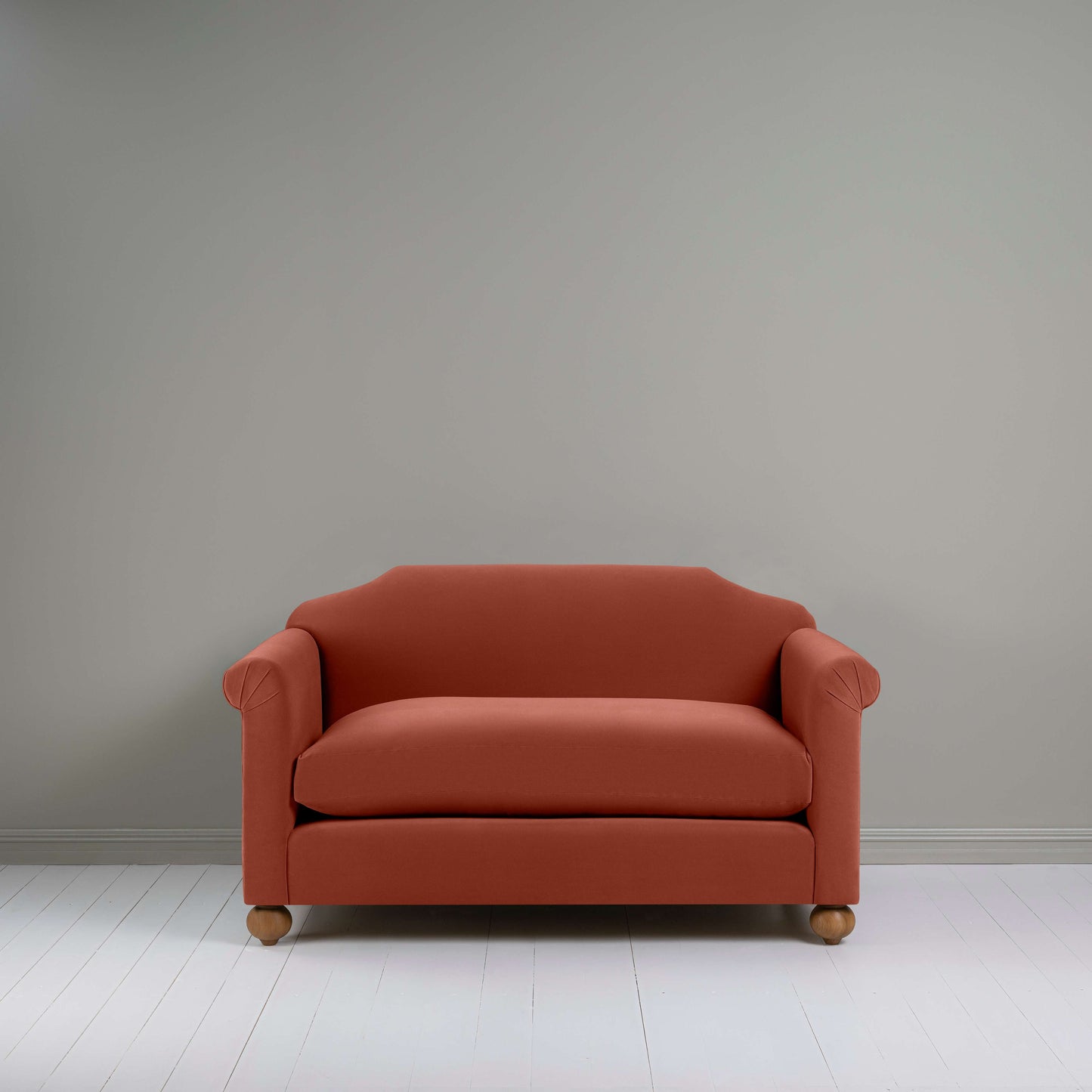 Dolittle 2 Seater Sofa in Intelligent Velvet Sienna