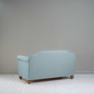  Dolittle 2-Seater Sofa in Laidback Linen Cerulean, Back View - Nicola Harding 