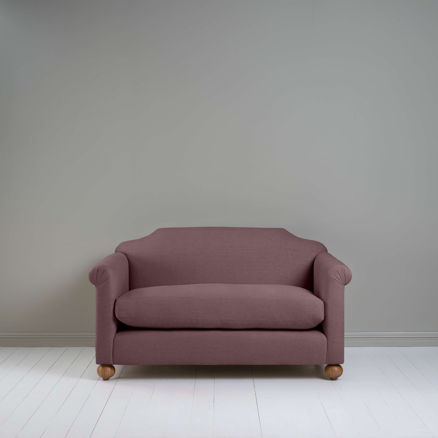 Dolittle 2 Seater Sofa in Laidback Linen Damson