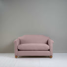  Dolittle 2 Seater Sofa in Laidback Linen Heather, Front View - Nicola Harding 