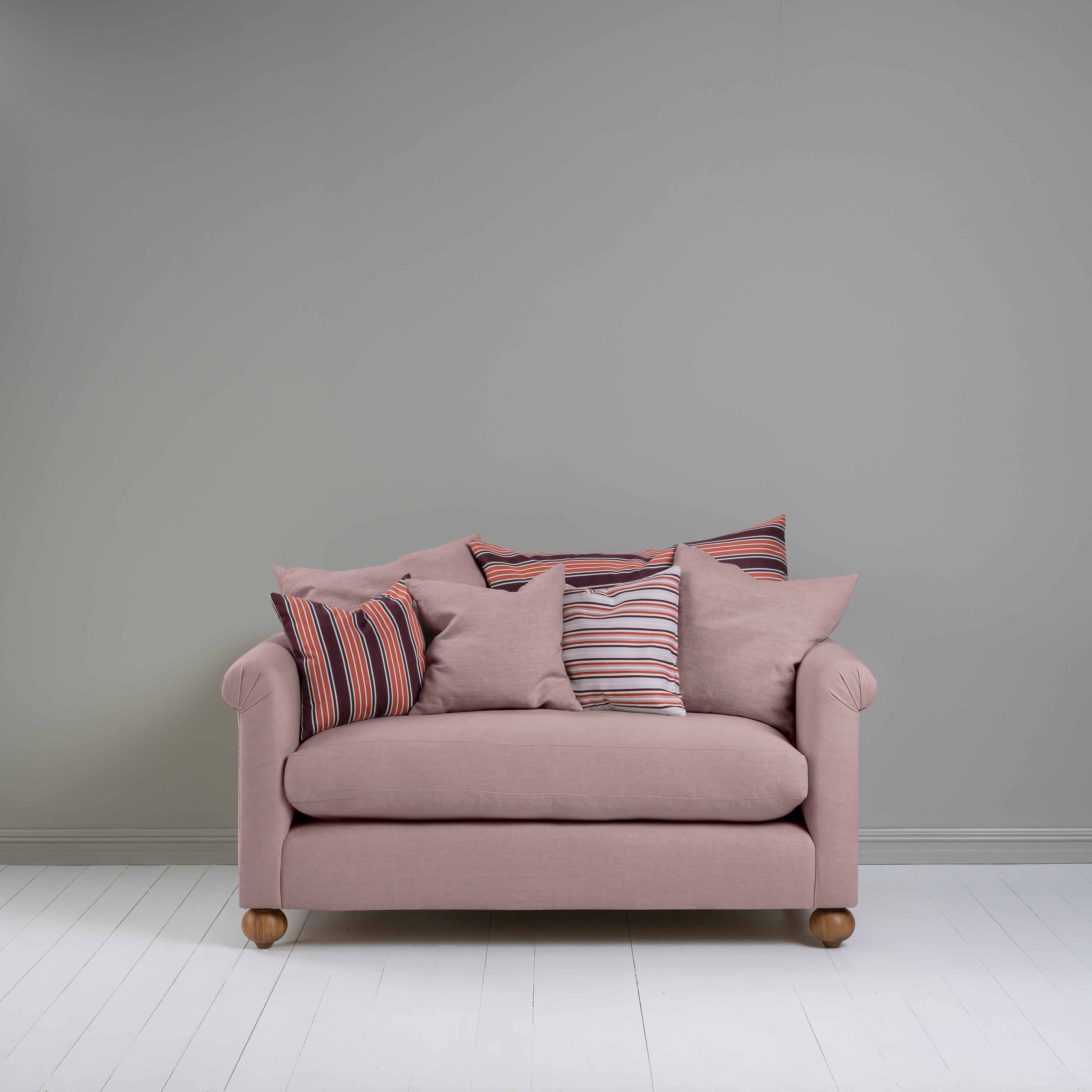  Dolittle 2 Seater Sofa in Laidback Linen Heather - Nicola Harding 