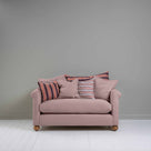  Dolittle 2 Seater Sofa in Laidback Linen Heather, With 6 NiX Cushions - Nicola Harding 