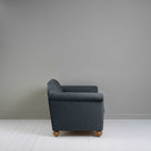  Dolittle 2 Seater Sofa in Laidback Linen Midnight, Side View - Nicola Harding 