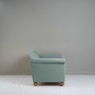  Dolittle 2 Seater Sofa in Laidback Linen Mineral, Side View By NiX 