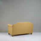 Dolittle 2 Seater Sofa in Laidback Linen Ochre, Back View - Nicola Harding 