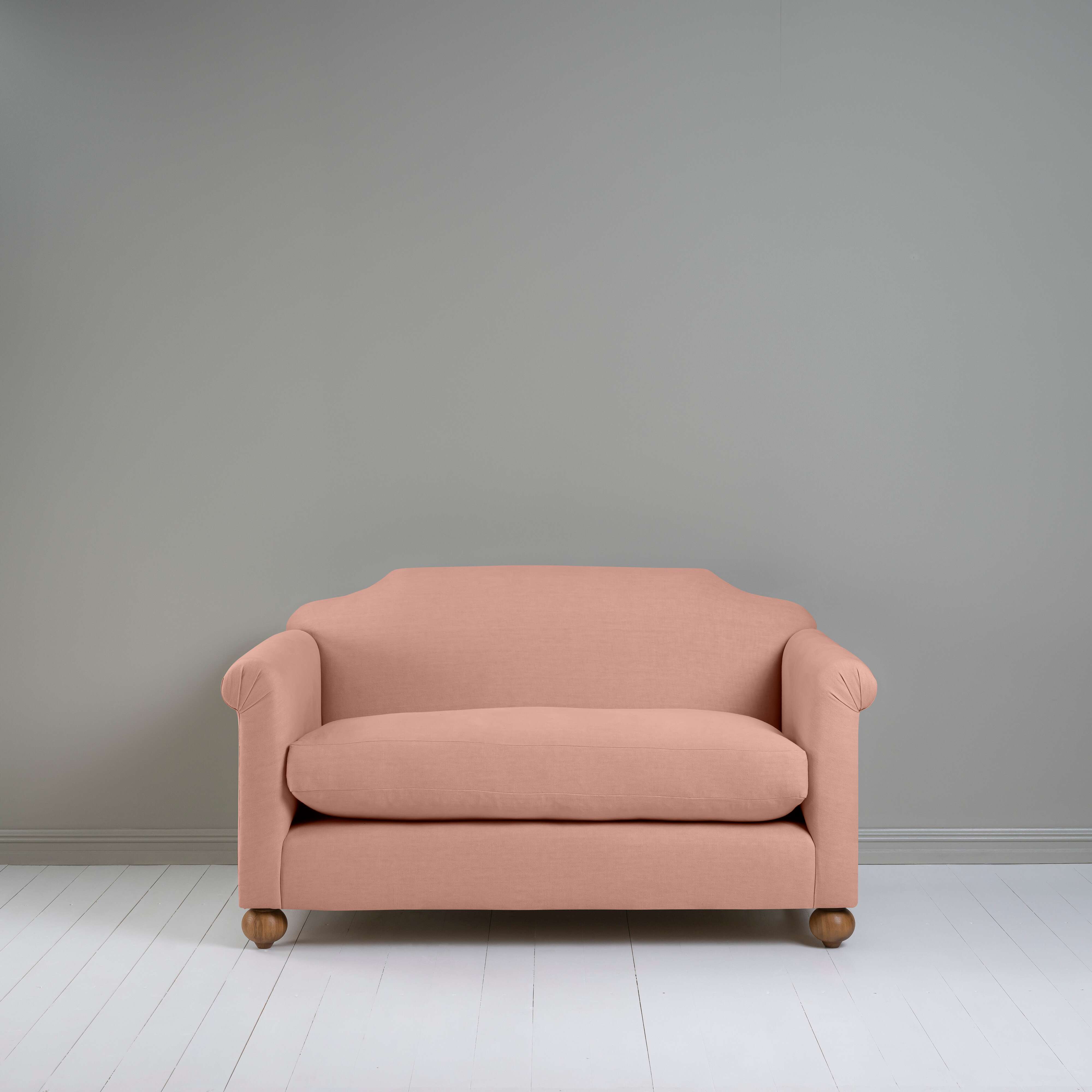  Dolittle 2 Seater Sofa in Laidback Linen Roseberry 