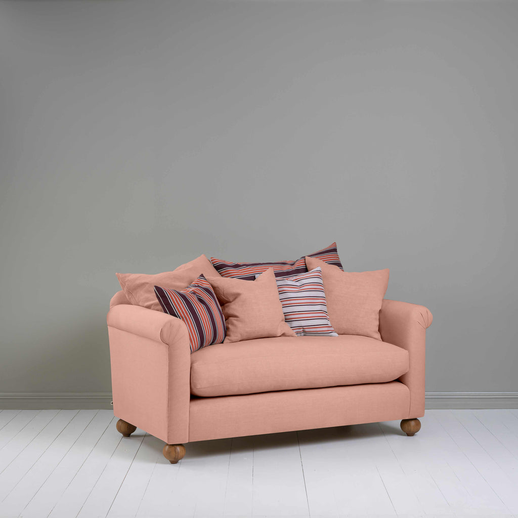  Dolittle 2 Seater Sofa in Laidback Linen Roseberry - Nicola Harding 