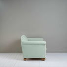  Dolittle 2 Seater Sofa in Laidback Linen Sky, Side View - Nicola Harding 