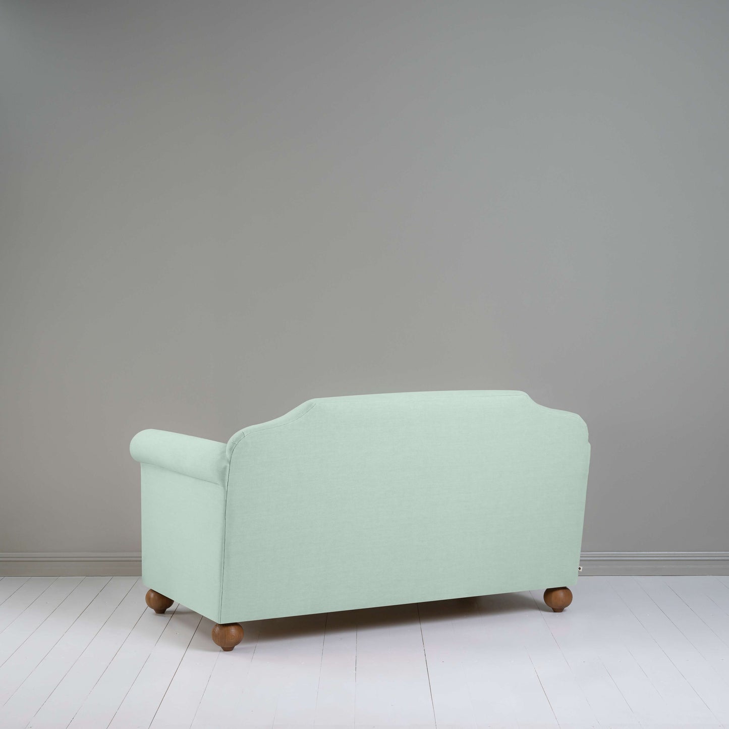 Dolittle 2 Seater Sofa in Laidback Linen Sky - Nicola Harding