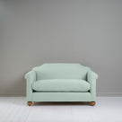  Dolittle 2 Seater Sofa in Laidback Linen Sky, Front View - Nicola Harding 