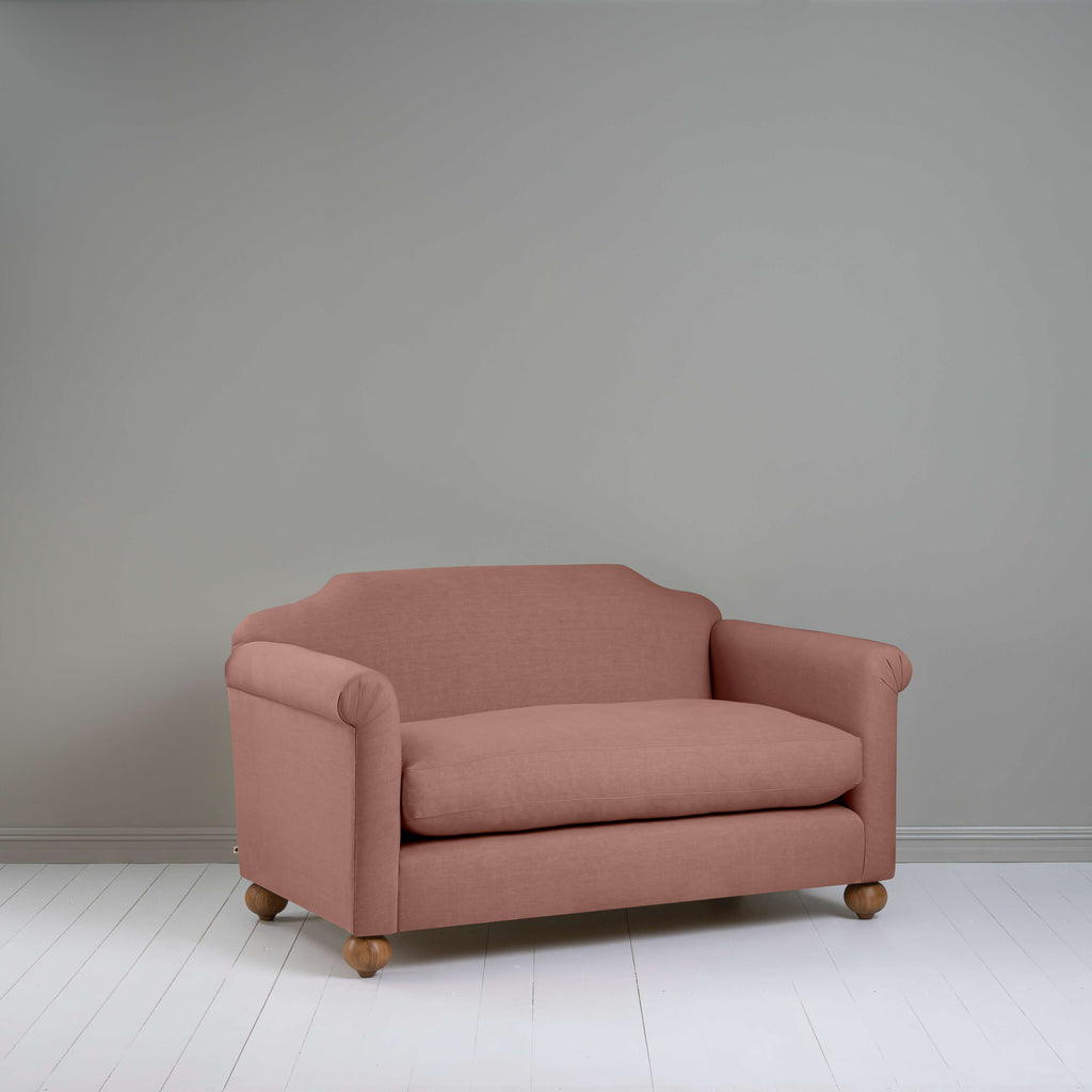  Dolittle 2 Seater Sofa in Laidback Linen Sweet Briar 