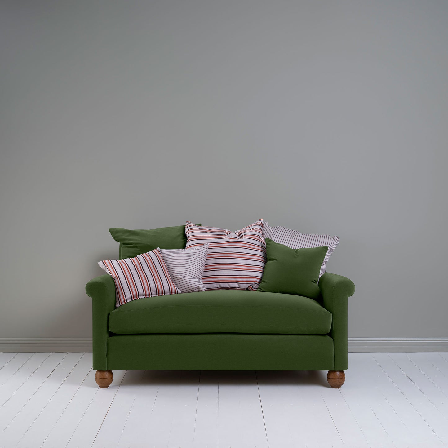 Idler 2 Seater Sofa in Intelligent Velvet Juniper