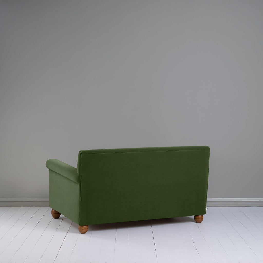  Idler 2 Seater Sofa in Intelligent Velvet Juniper - Nicola Harding 