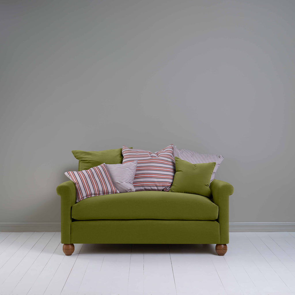  Idler 2 Seater Sofa in Intelligent Velvet Lawn - Nicola Harding 