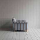  Idler 2 Seater Sofa in Regatta Cotton, Blue - Nicola Harding 