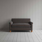  Idler 2 Seater Sofa in Regatta Cotton, Charcoal - Nicola Harding 